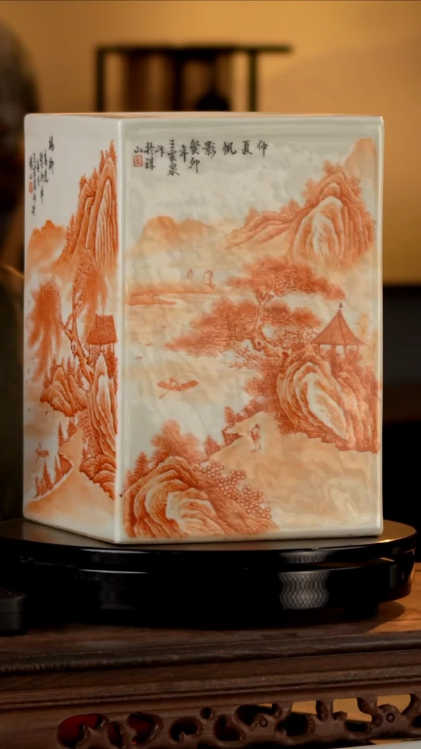 摆件瓷《景东专属》摆件725