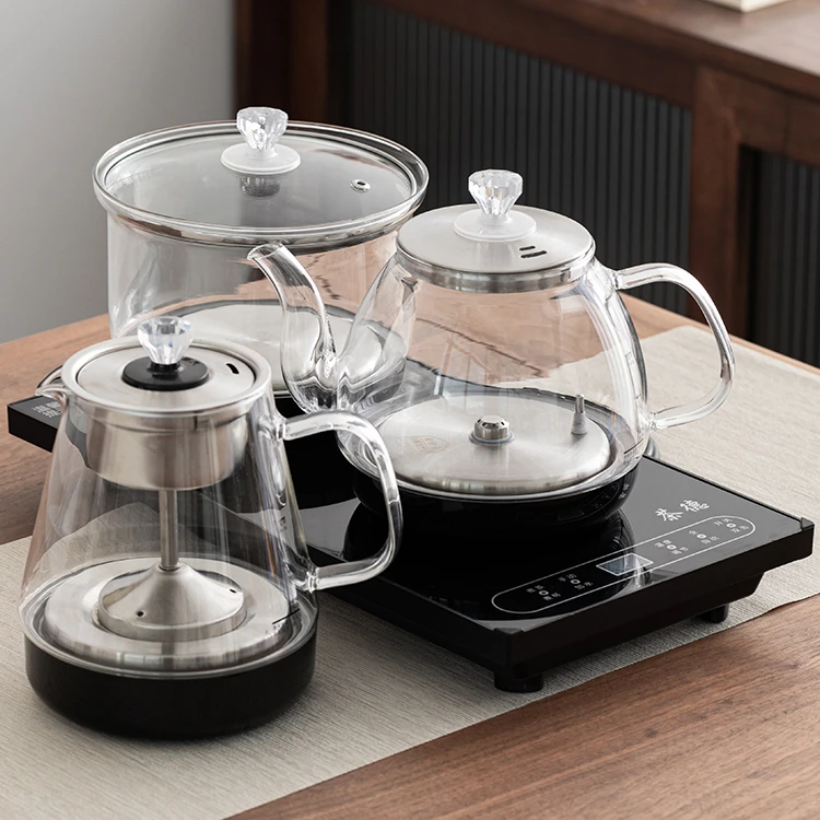 茶德煮茶器烧水煮茶三合一一体机全自动玻璃家用快速加热安全放心