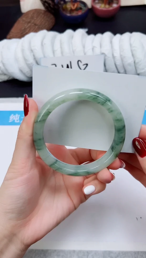 未镶嵌手镯石英质玉A221-59`60`61