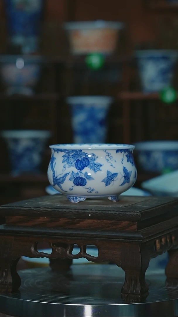 【闪购商品】其他手绘陶瓷内口6.5高5深