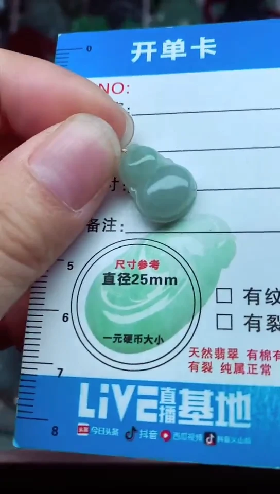 颈饰未镶嵌翡翠天然翡翠A货缅甸玉吊坠