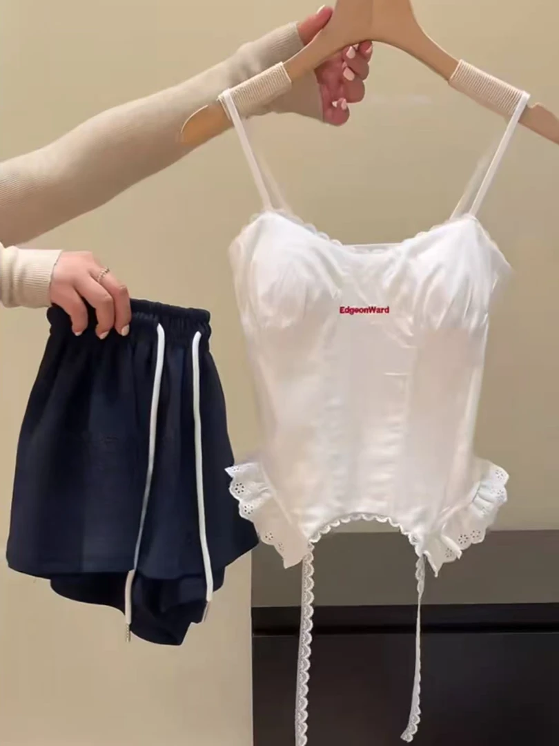 【DMXJ大梦想家】甜美可爱简约字母睡衣女款夏季新款短裤家居服套装