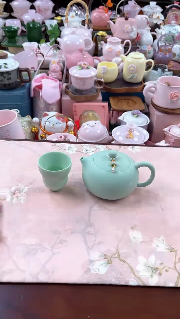 瓷片茶具：库存仅剩1件