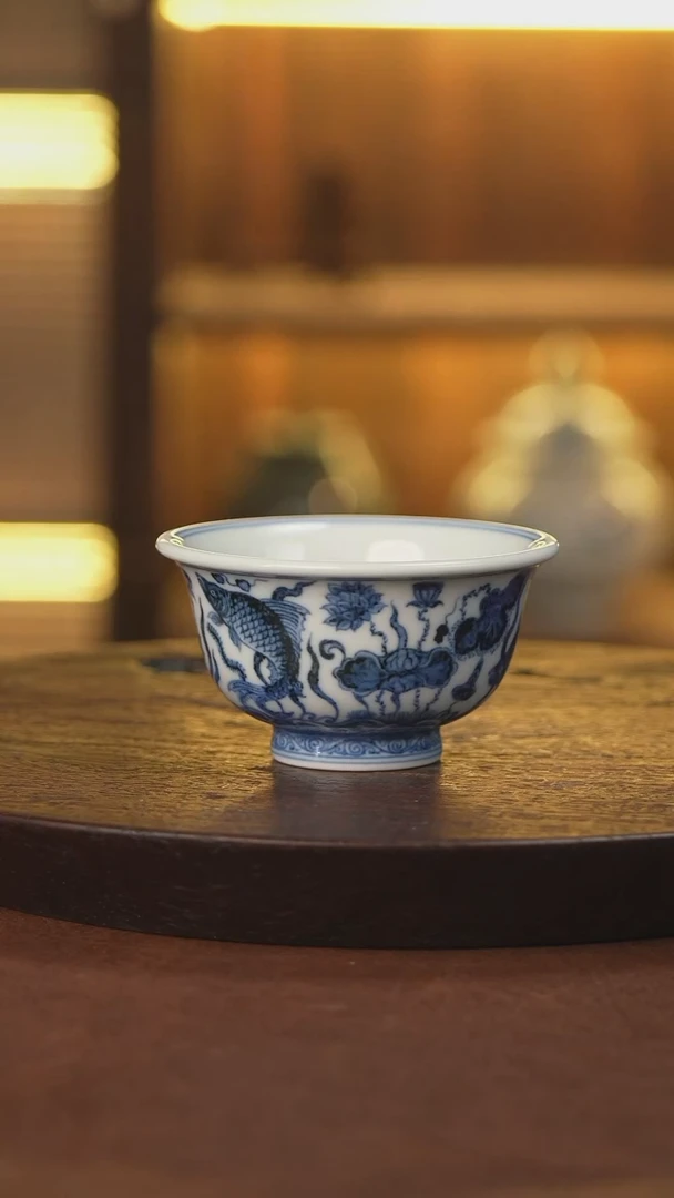 掌柜甄选陶瓷盖碗杯微瑕