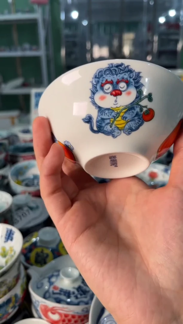 陶瓷昨明景德镇陶瓷：小汤碗
