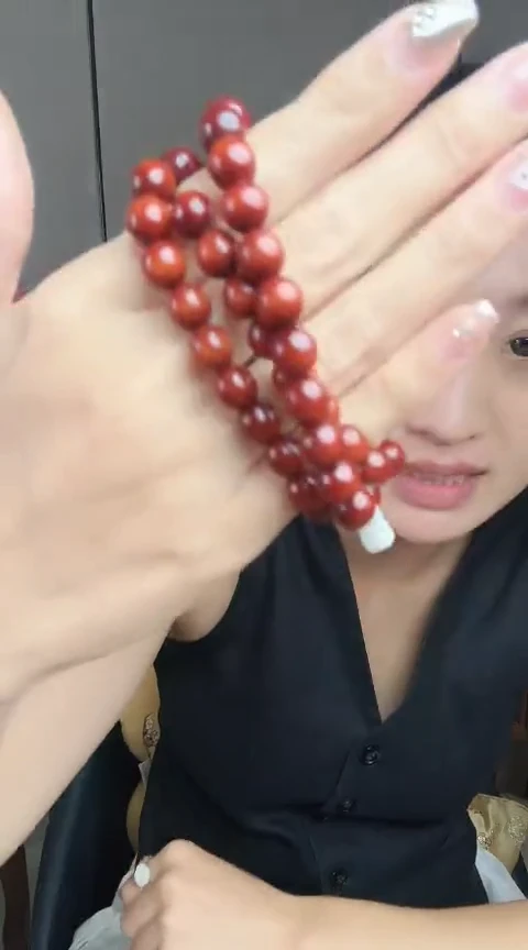 降真香手串/手链哈**宝红降08三圈 设计款 哈哈宝宝