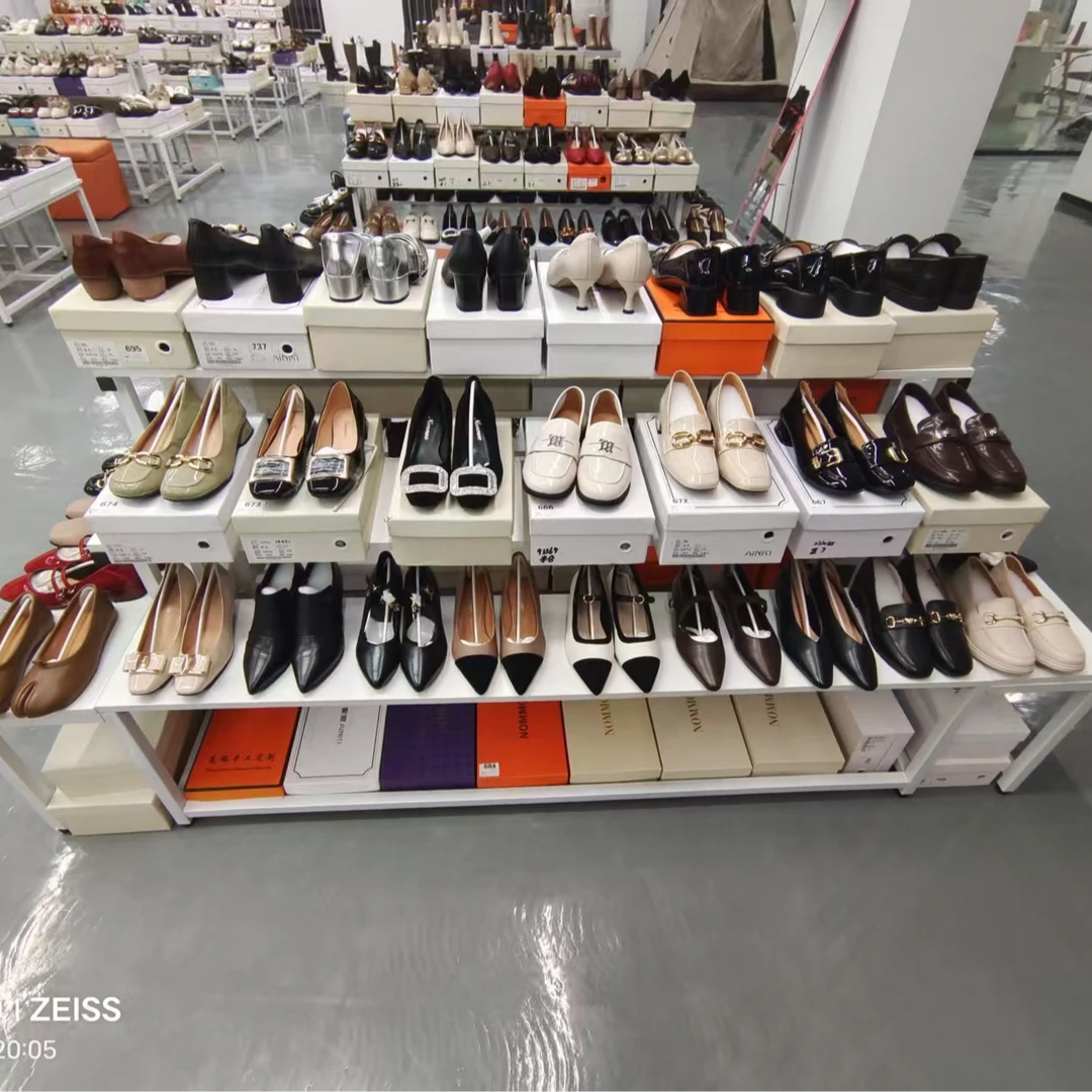 女款女士透气软底英伦潮流国风春夏时尚百搭小单鞋拖鞋凉鞋时装鞋