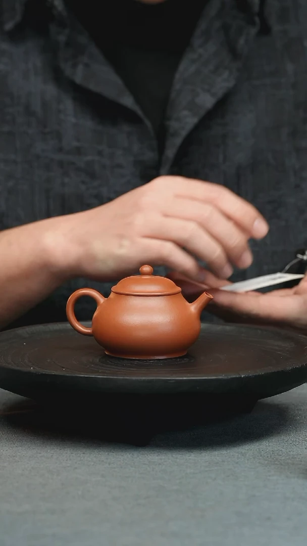 【闪购商品】紫砂茶壶明清 莲池-矮