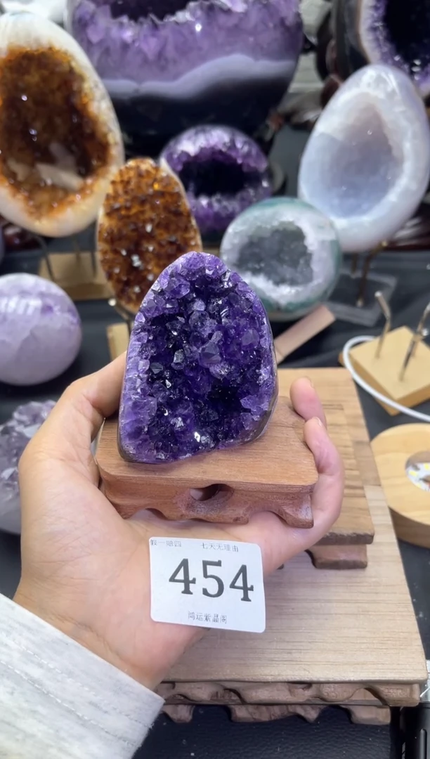 未镶嵌大型摆件（非配饰）紫晶454号摆件