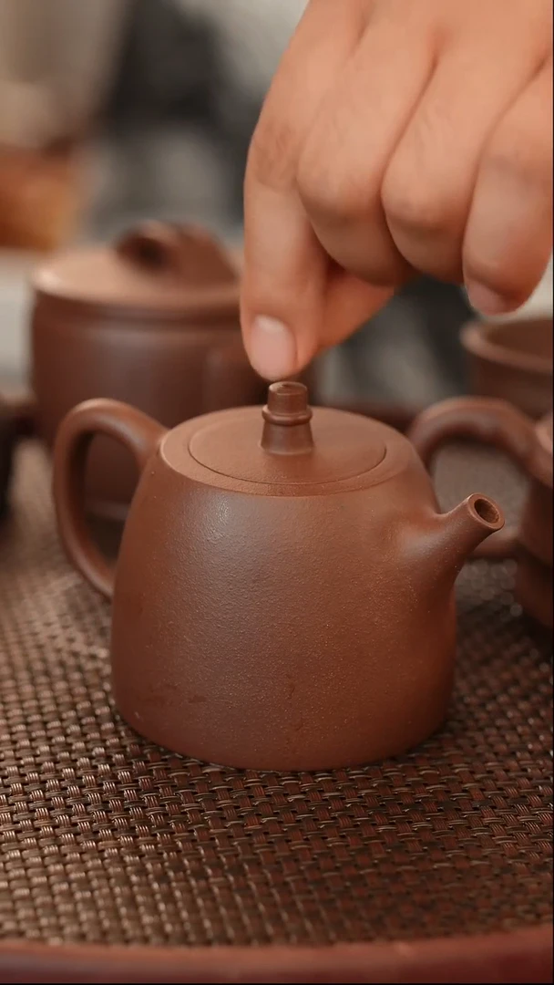 茶壶紫砂原矿手工制作
