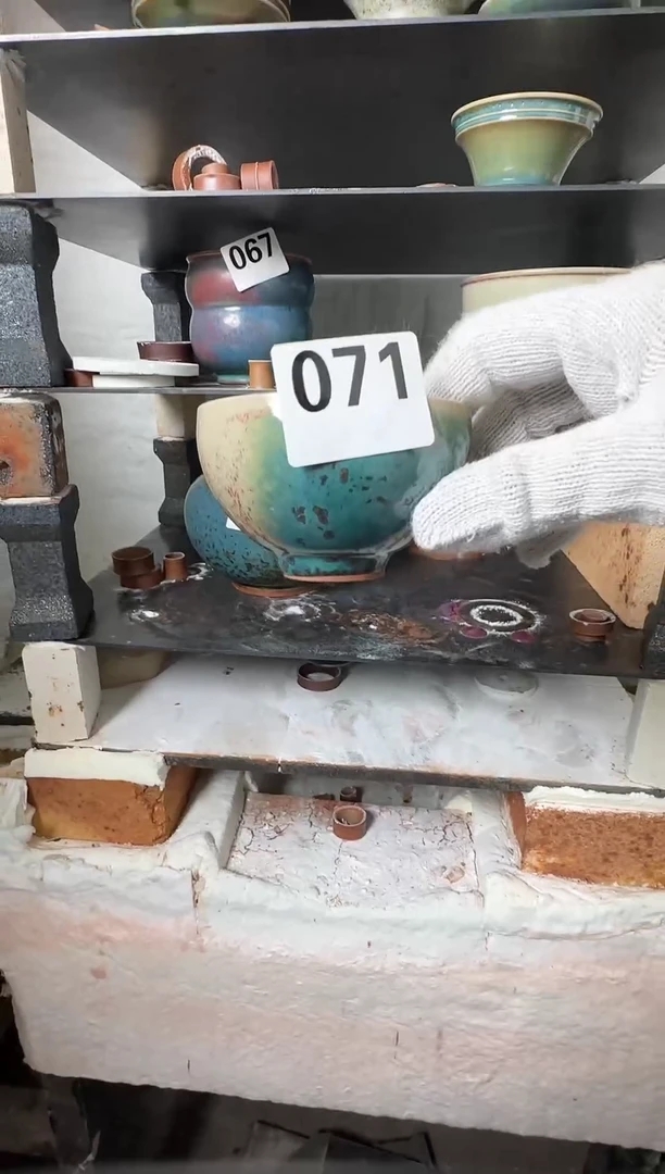 杯子钧瓷?****ᓂ蘭山窑手作器物071全品