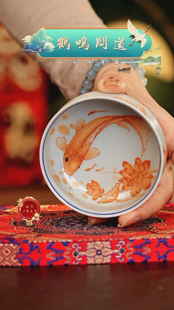 【闪购商品】瓷片鹤鸣问道...........