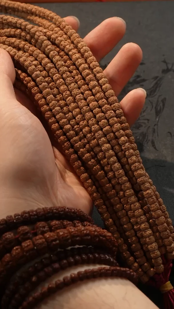 金刚菩提手串藏切佛手108款5.5mm＋