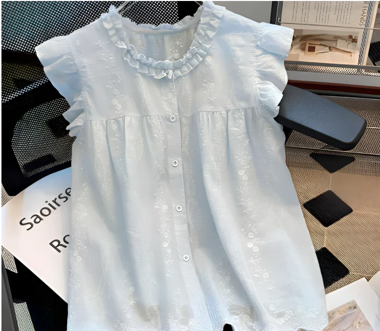 【清样衣中1】小个子时尚T恤简约好看衣服下单百搭休闲显瘦短袖衣服