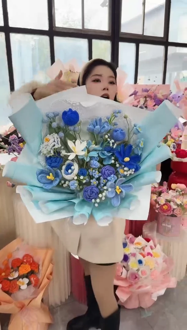 非遗手工定制花束，孤品清仓！