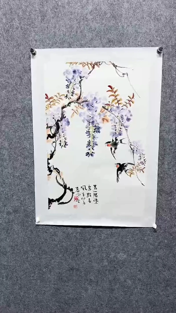 书法霍C阳--2.7p花鸟