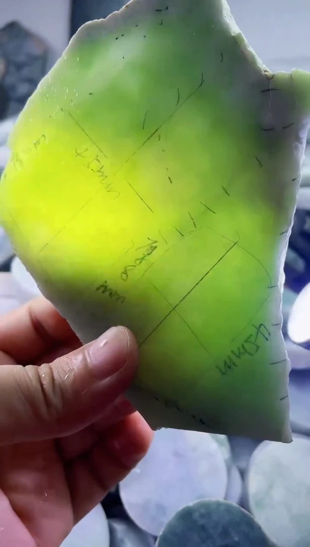 翡翠裸石天然A货翡翠793