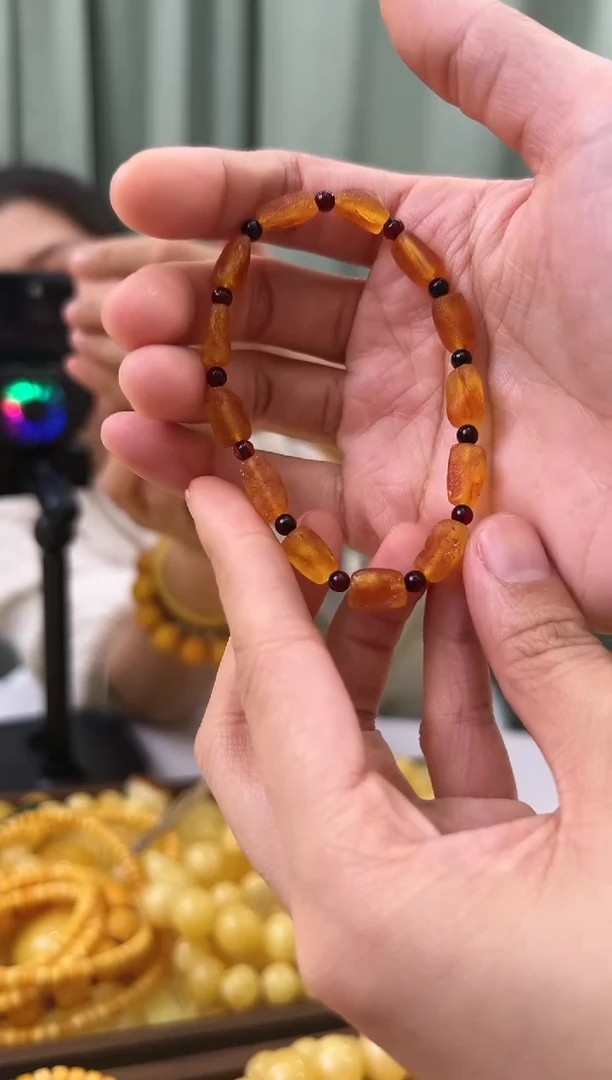 【闪购商品】琥珀手串未镶嵌蜜蜡手串