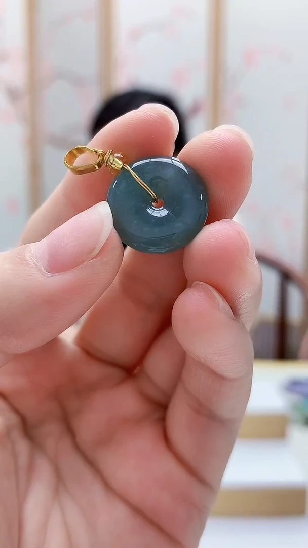 颈饰未镶嵌翡翠4852lr-jj挂件103