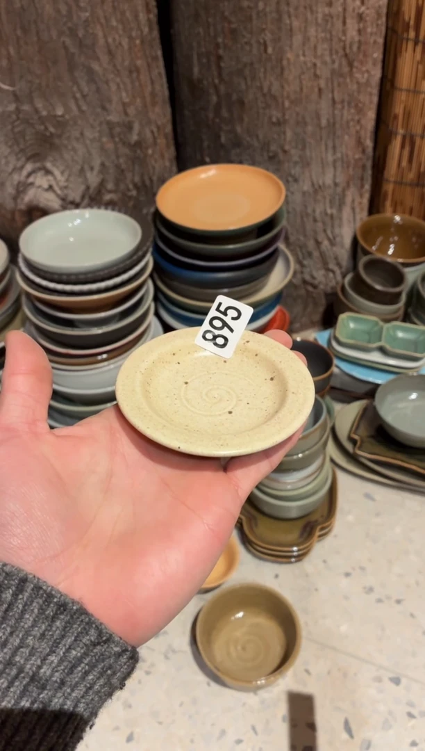 瓷片好*895 燕麦小碟1个