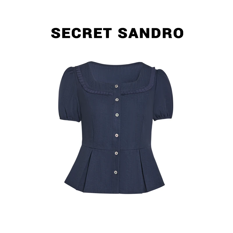 【小蛮腰】【多娜&Secret Sandro粉丝专享】衬衫 S55287052N