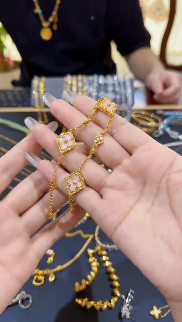 合成立方氧化锆铜合金159(流沙粉11-17手围）