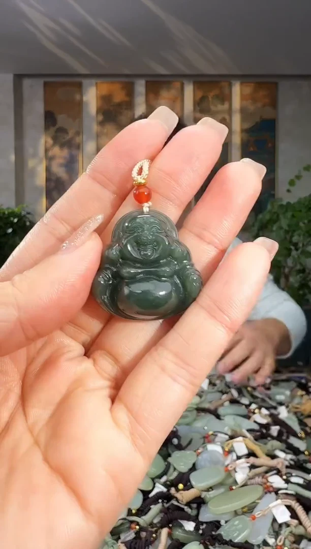 颈饰未镶嵌和田玉拍一发一多样性发货