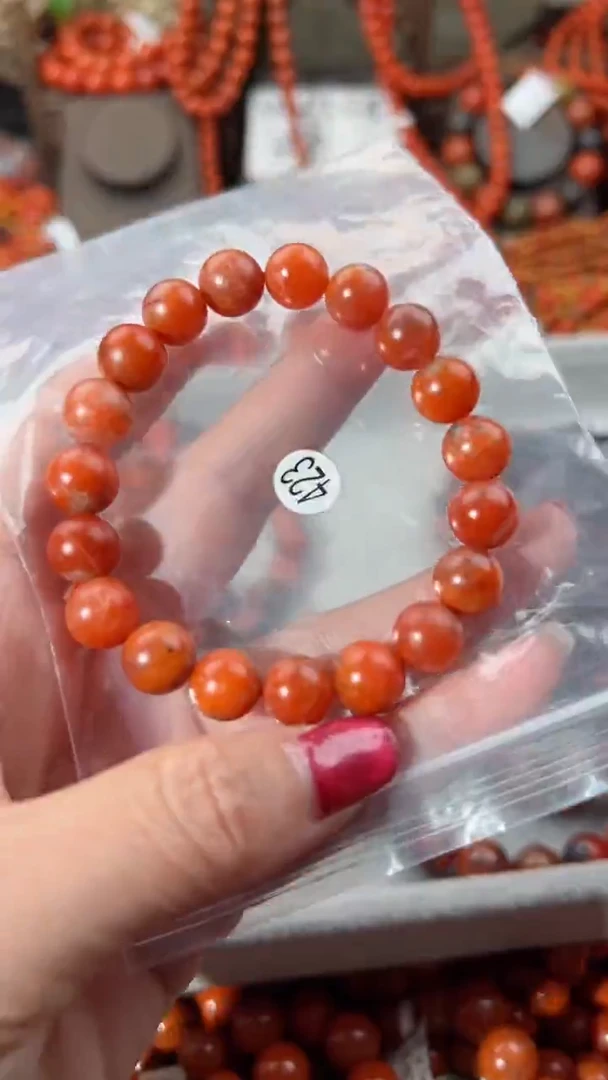 【闪购商品】南红玛瑙手串未镶嵌10