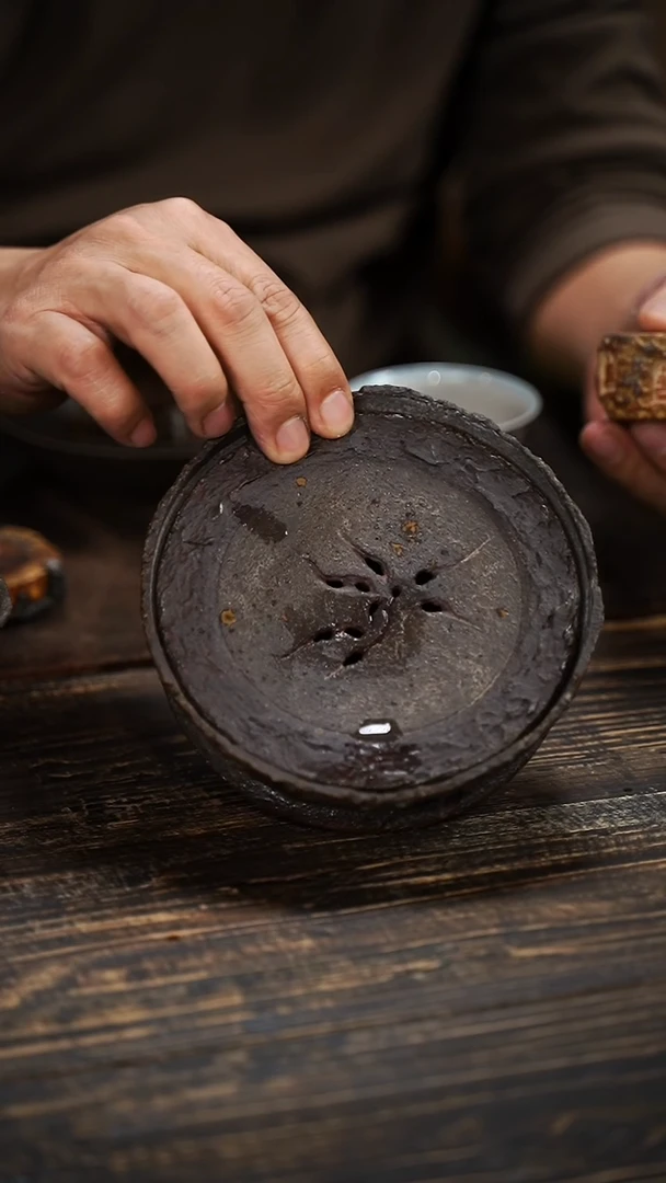 炜*全手工制作 重工 南蛮 双层 壶承