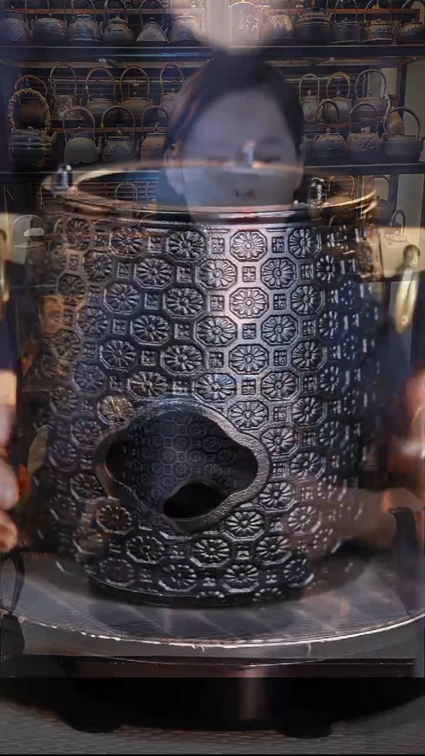 砂铁铁壶专属链接定向—————团花碳炉