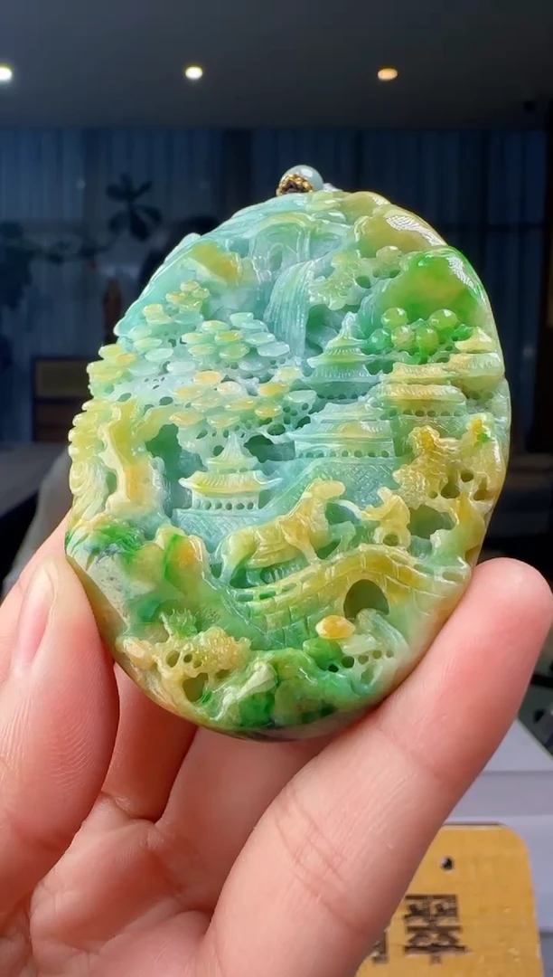 吊坠(不含链)未镶嵌翡翠HH@@960Q3J20109