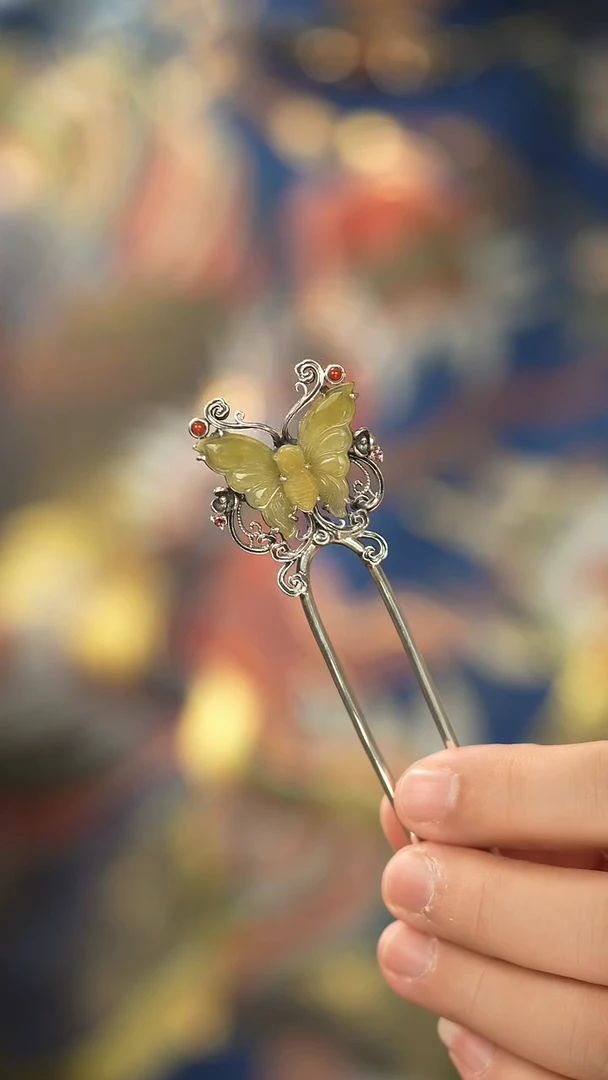 【闪购商品】翡翠挂件银S925镶嵌新款