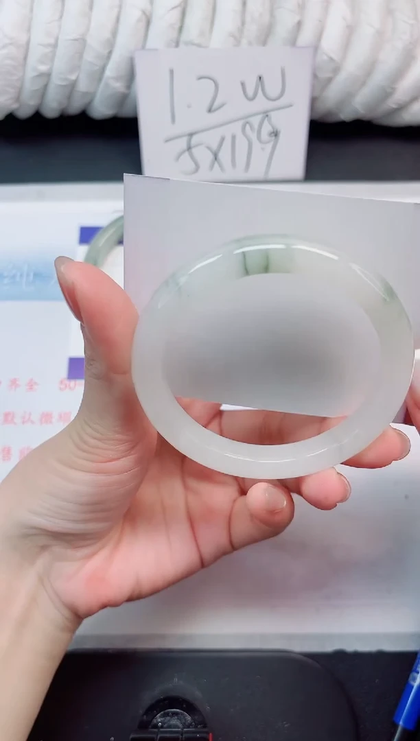 【闪购商品】石英质玉手镯未镶嵌166-56.5