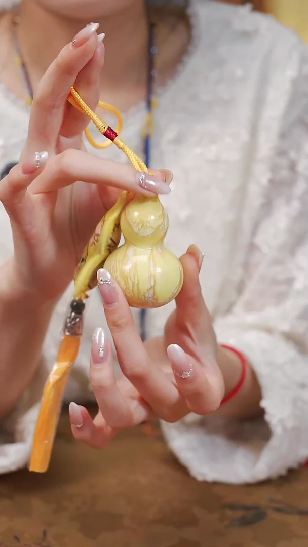196漆艺工艺小葫芦29.9