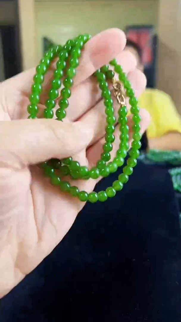 项链未镶嵌和田玉（碧玉）6