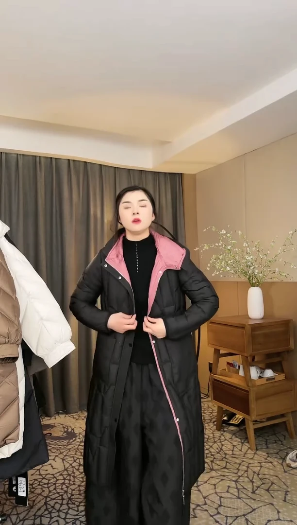 森比 两面穿羽绒服135斤内