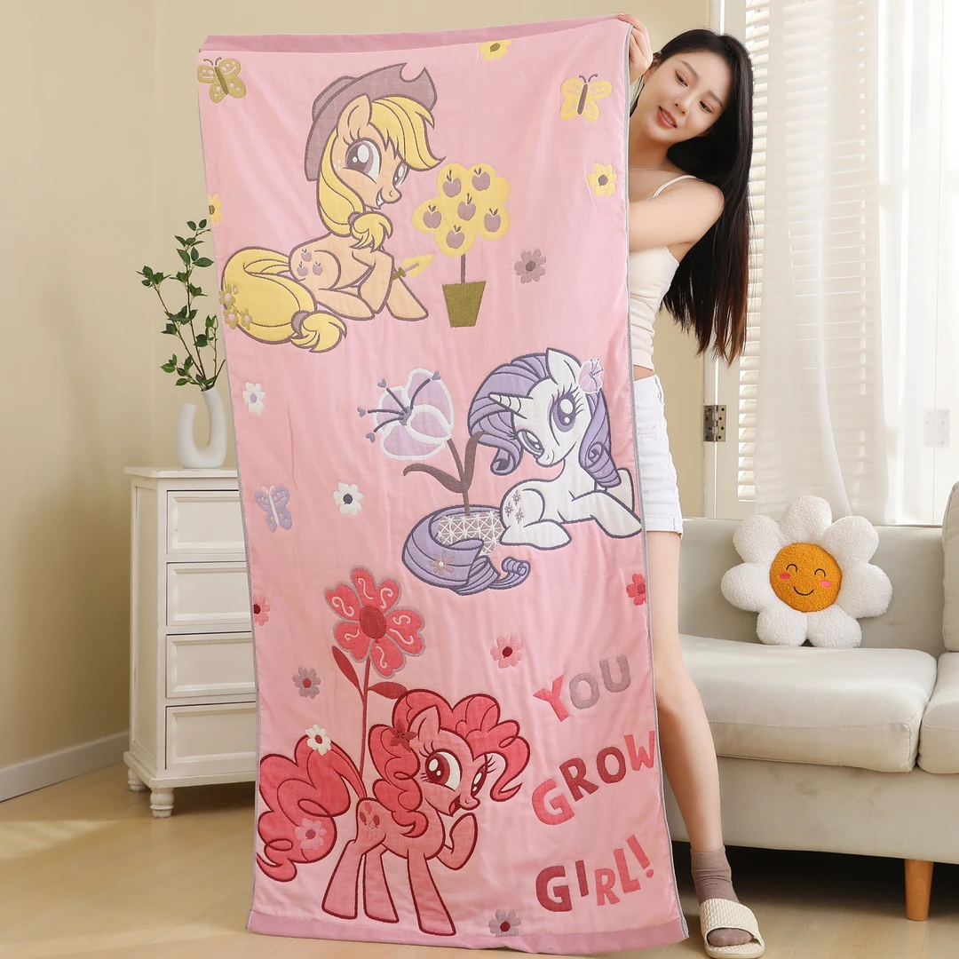 【官方正版】Disney迪士尼米奇家族系列提花浴巾