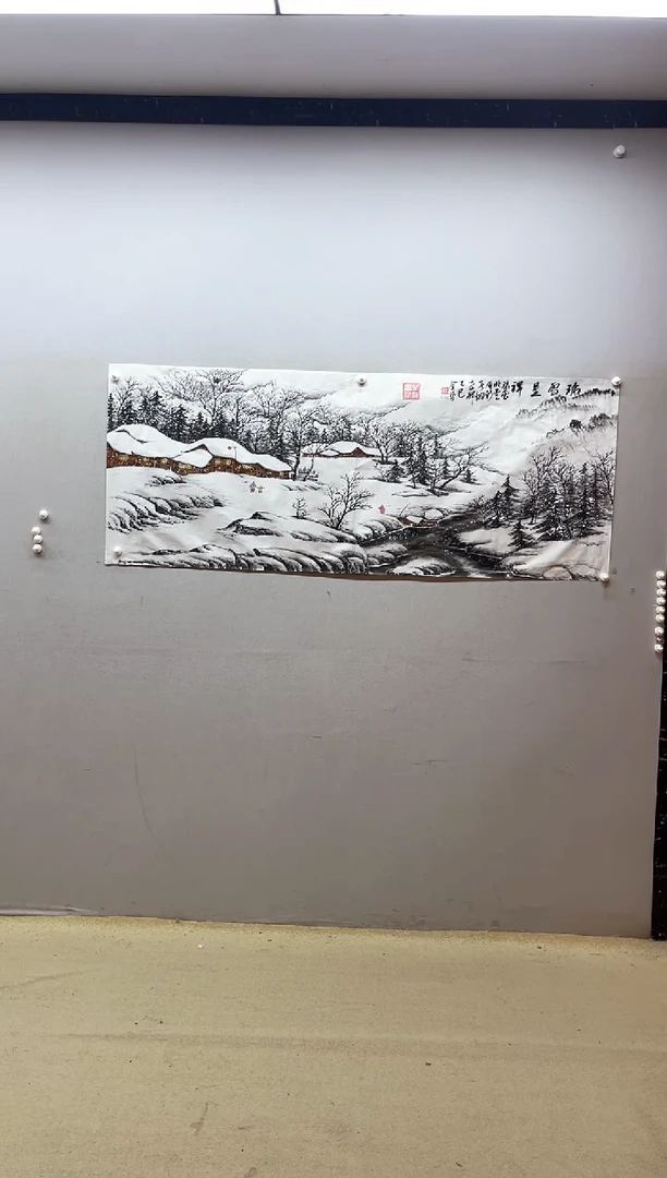 【闪购商品】国画张金专 瑞雪呈祥