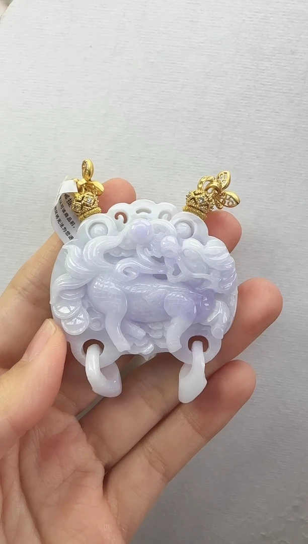 颈饰未镶嵌翡翠国风翡翠