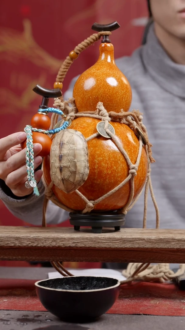 197【小葫芦择优】号大漆精品葫芦一物一拍800-1000ml