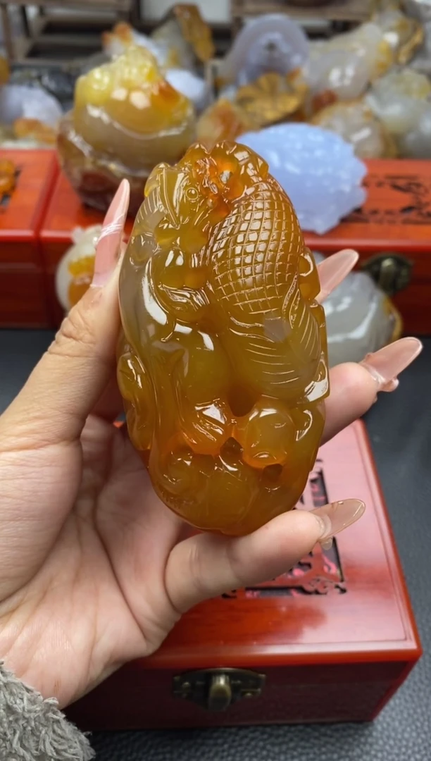 【闪购商品】玛瑙/玉髓手把未镶嵌00