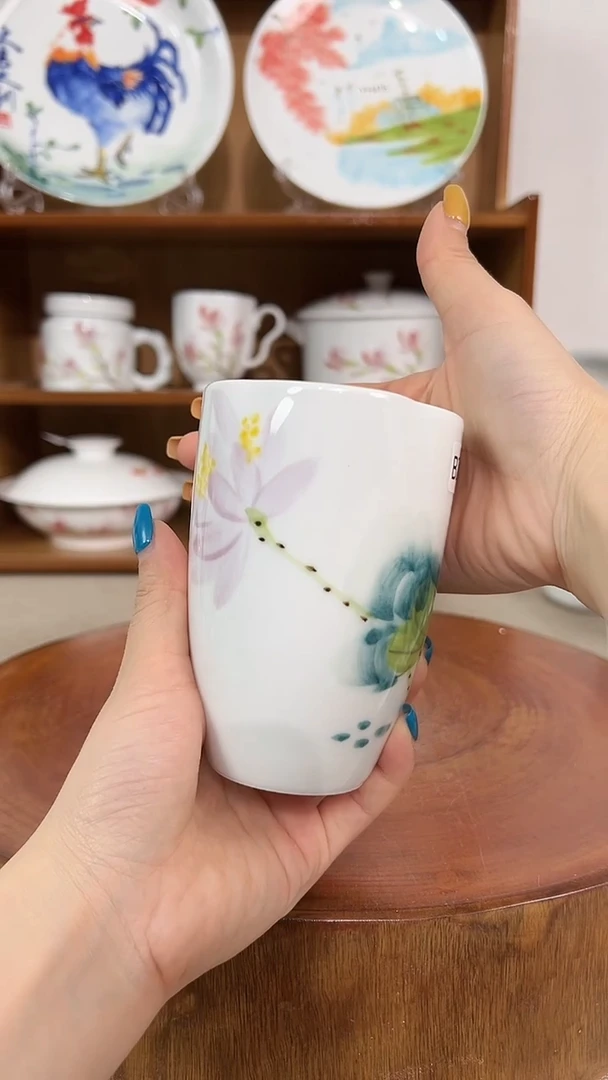 碗景德镇手工手绘陶瓷餐具