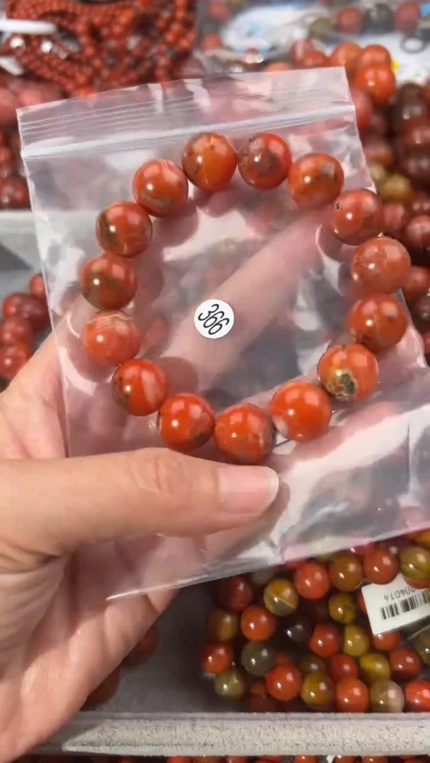 南红玛瑙手串未镶嵌14+