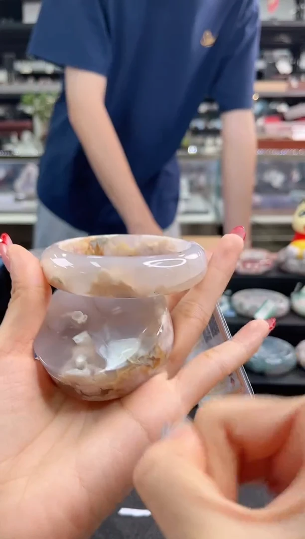 未镶嵌手镯石英质玉61圈口（不退不换）19681