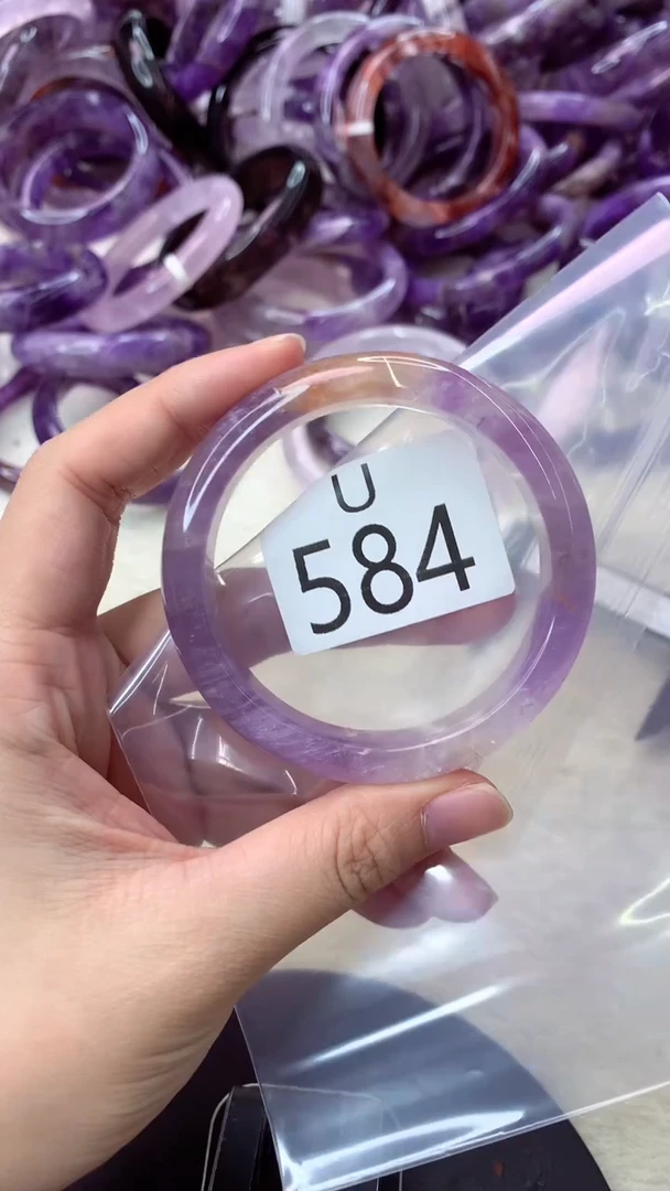 未镶嵌手镯水晶U584-55