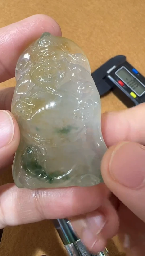 未镶嵌定制翡翠财神