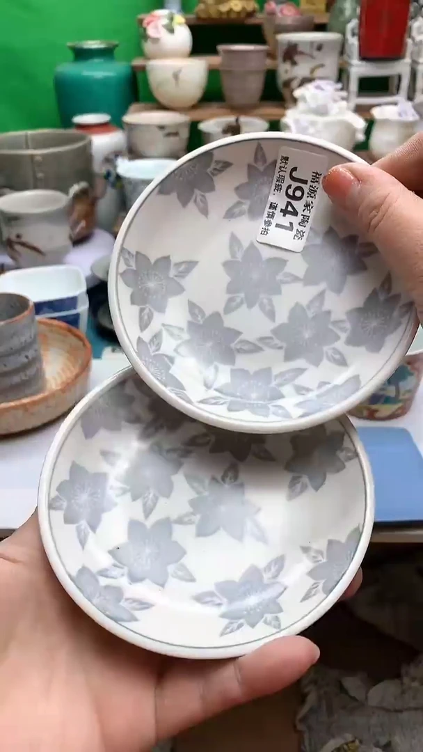 【闪购商品】盖碗海外回流瓷器