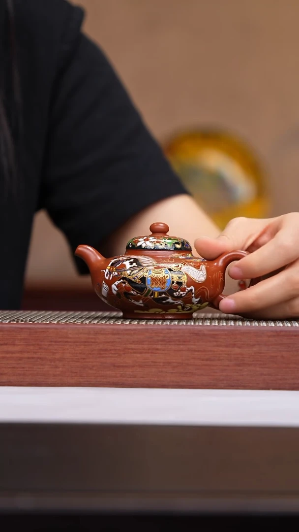 茶壶紫砂066国企品牌宜兴紫砂溯源钱梦姣专场