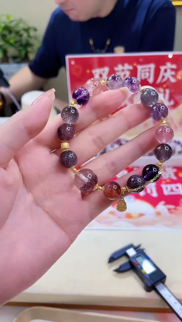 18K金镶嵌手链水晶@@ZY50702015