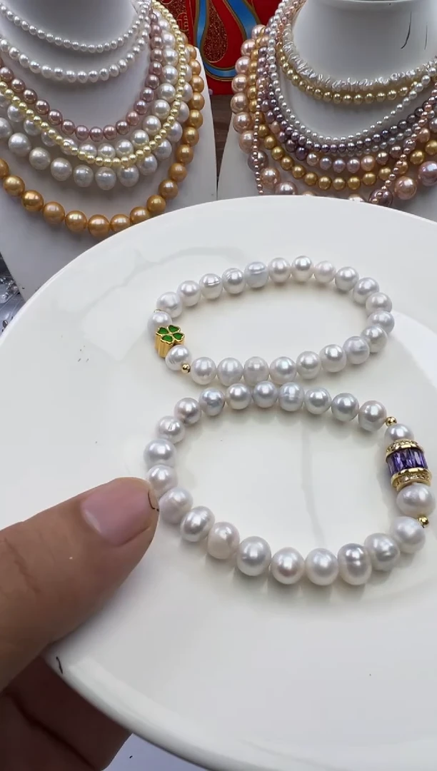 淡水珍珠未镶嵌颈饰1